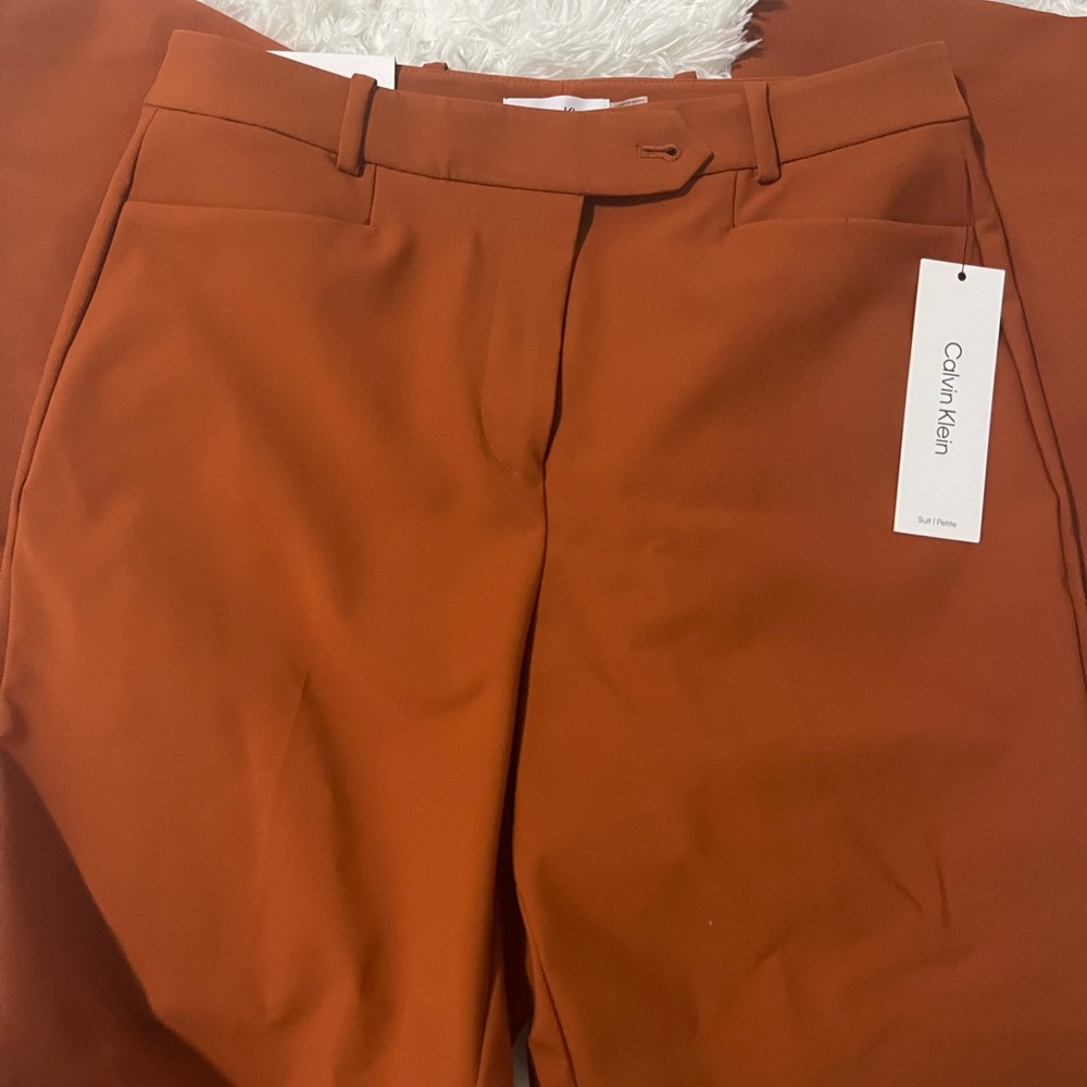 Calvin Klein women’s Rust colored Pants